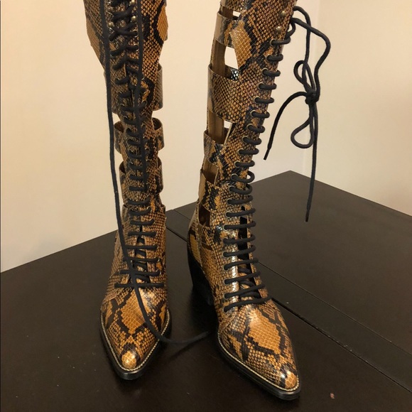 CHLOE PYTHON BOOT - Picture 7 of 7